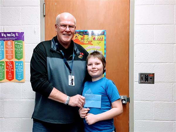 Clayton Hendrickson tops the charts at 3000 Reading Counts Points!