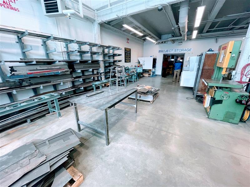 Sartell CTE spaces -classrooms, shop and metals 